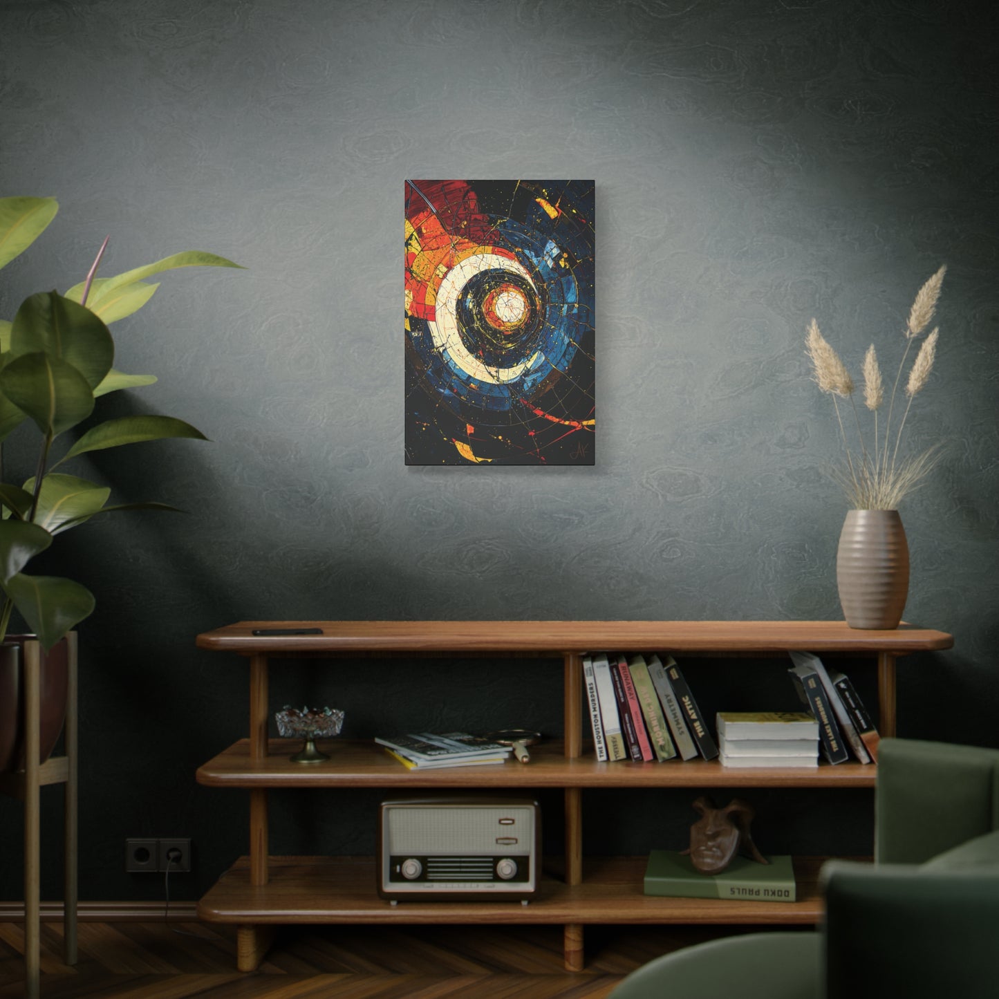 "Shatterdawn Vortex", Fine Art Matte Canvas, Stretched, 1.25"