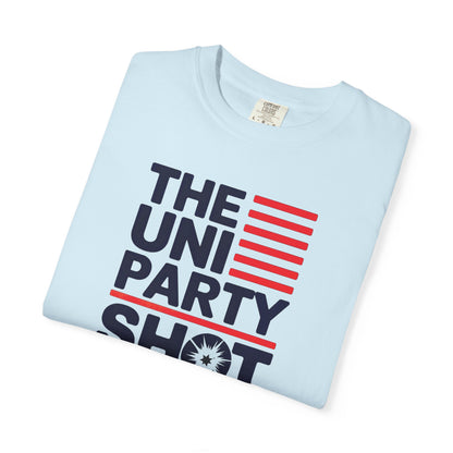 "The Uniparty Shot President Trump" #01, Unisex T-shirt
