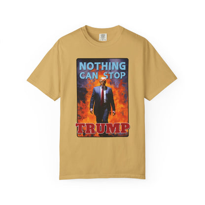 "Nothing Can Stop Trump", Unisex T-shirt (Light Colors)