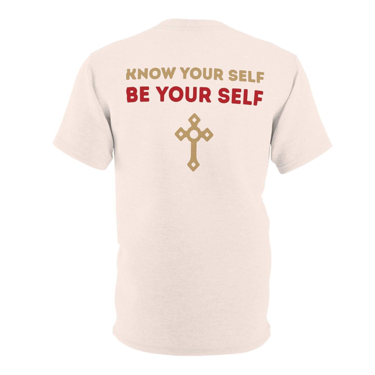 "Know Your Self", Unisex T-shirt (Angel Wings)