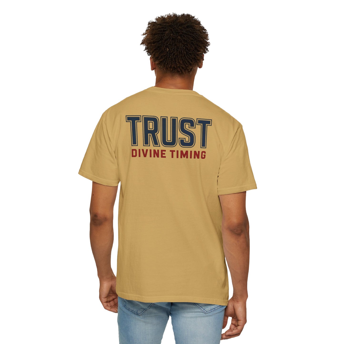 "Trust Divine Timing" #02, Unisex T-shirt