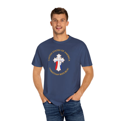 "USA - Christian Republic" #12, Unisex T-shirt