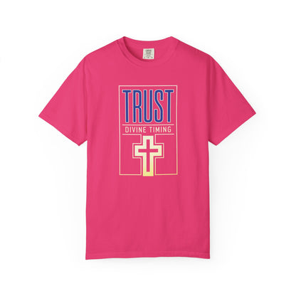 "Trust Divine Timing" #01, Unisex T-shirt