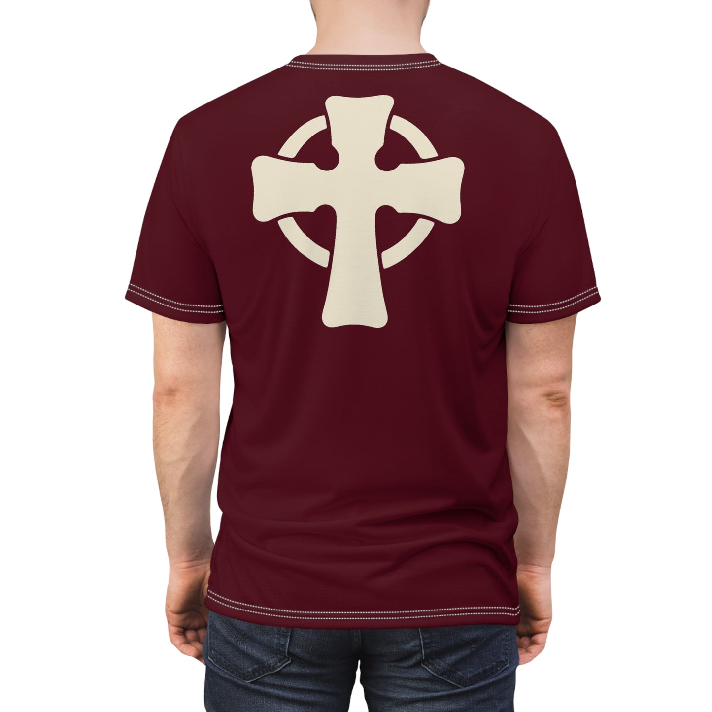 "Retro Jesus", Unisex T-shirt (Scarlet Nights)