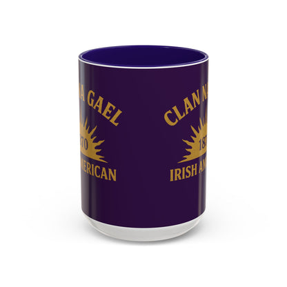 "Clan na Gael - Irish American", Colorful Mugs (11oz, 15oz) (3B0A4F)