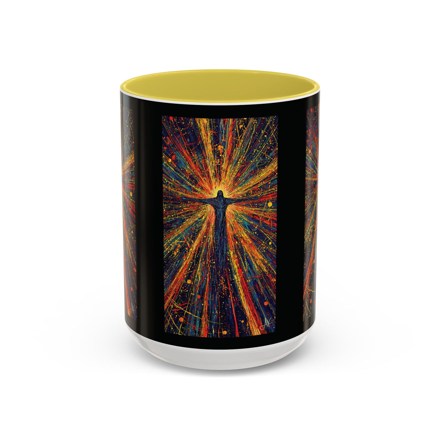 "Born Again in His Radiance - Isaiah 60:1", Colorful Mugs (11oz & 15oz)