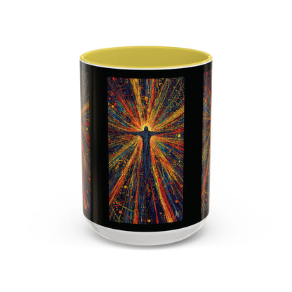 "Born Again in His Radiance - Isaiah 60:1", Colorful Mugs (11oz & 15oz)