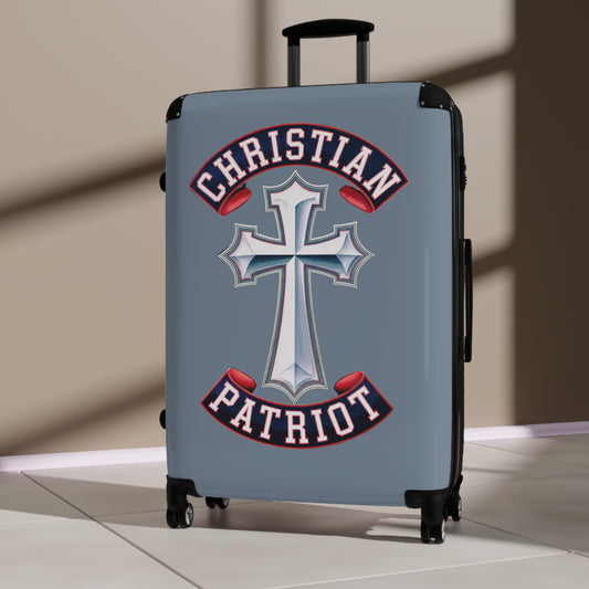 "Christian Patriot" #02 Suitcases (Atlantic Grey)