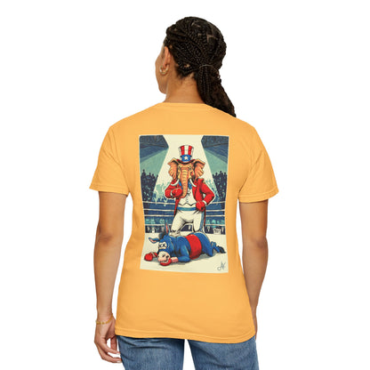 "Brutal Woke Knockout 2024", Unisex T-shirt (Light Colors)