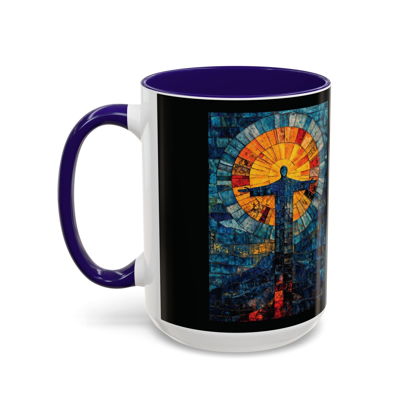 "Alpha and Omega - Revelation 22:13", Colorful Mugs (11oz, 15oz)