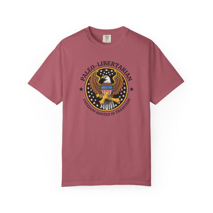 "Paleo-Libertarian" #01, Unisex T-shirt (Light Colors)