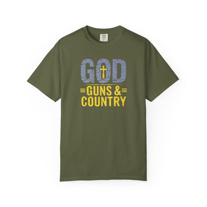 "God Guns & Country" #01, Unisex T-shirt