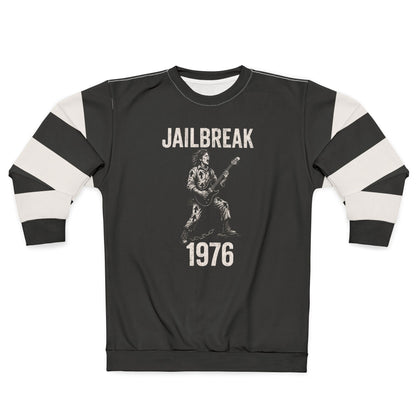 "Jailbreak 1976", Unisex Sweatshirt (Void Black)