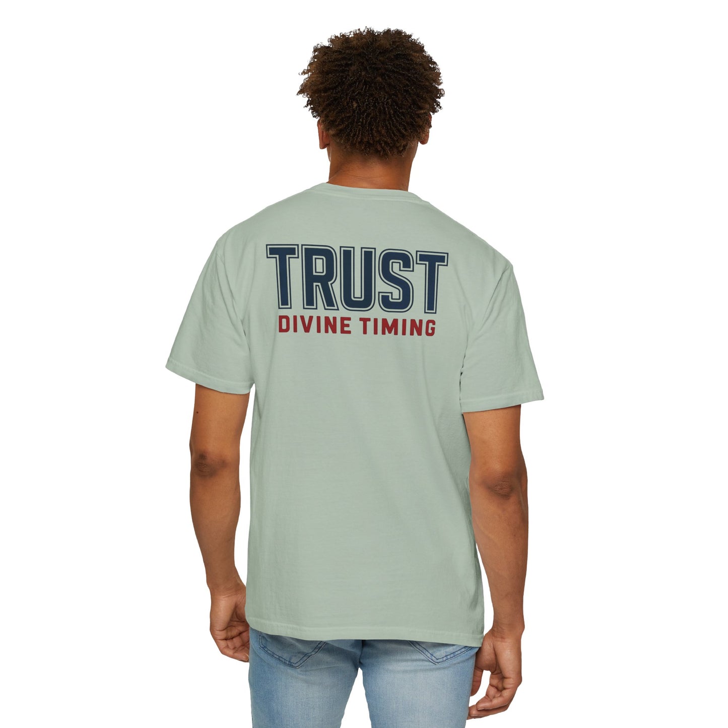 "Trust Divine Timing" #02, Unisex T-shirt
