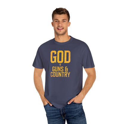 "God Guns & Country" #02, Unisex T-shirt