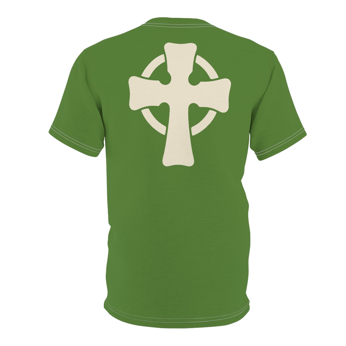 "Retro Jesus", Unisex T-shirt (Avocado Green)