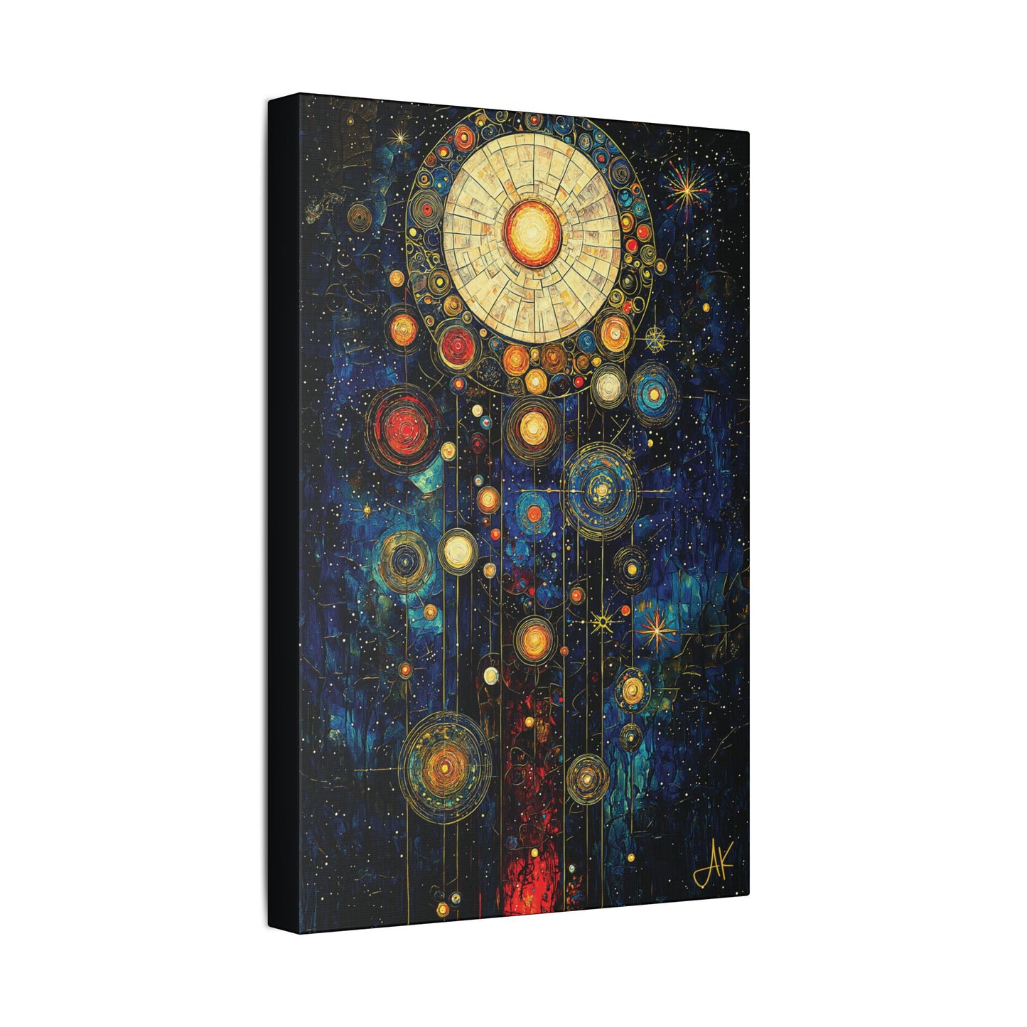 "Ancient Connection to God", Stretched Classic Canvas Fine Art Print