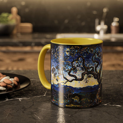 "Crann na Beannachd (Gaelic) - Tree of Blessing (English)", Colorful Mugs (11oz & 15oz)