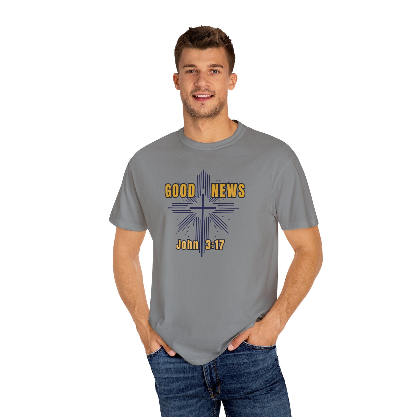 "Good News - John 3:17", Unisex T-shirt