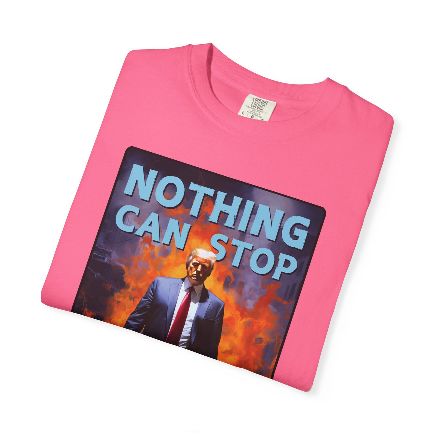 "Nothing Can Stop Trump", Unisex T-shirt (Dark Colors)