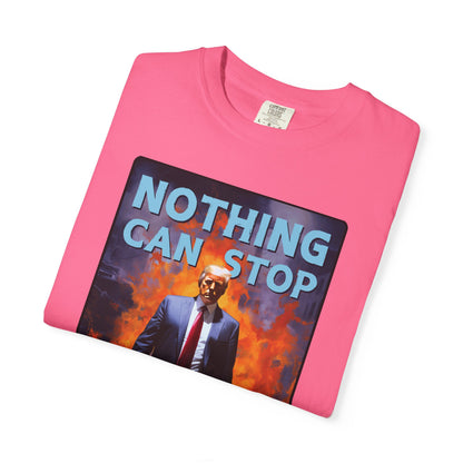 "Nothing Can Stop Trump", Unisex T-shirt (Dark Colors)