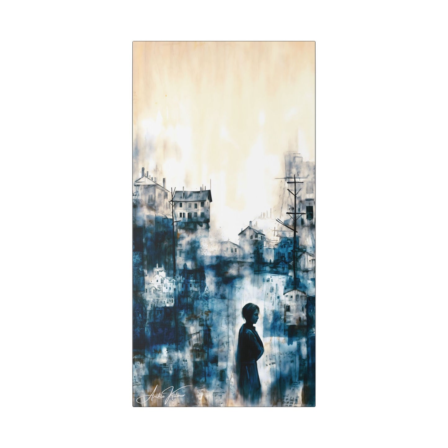 "We Survive", Stretched Canvas Frame Fine Art Print