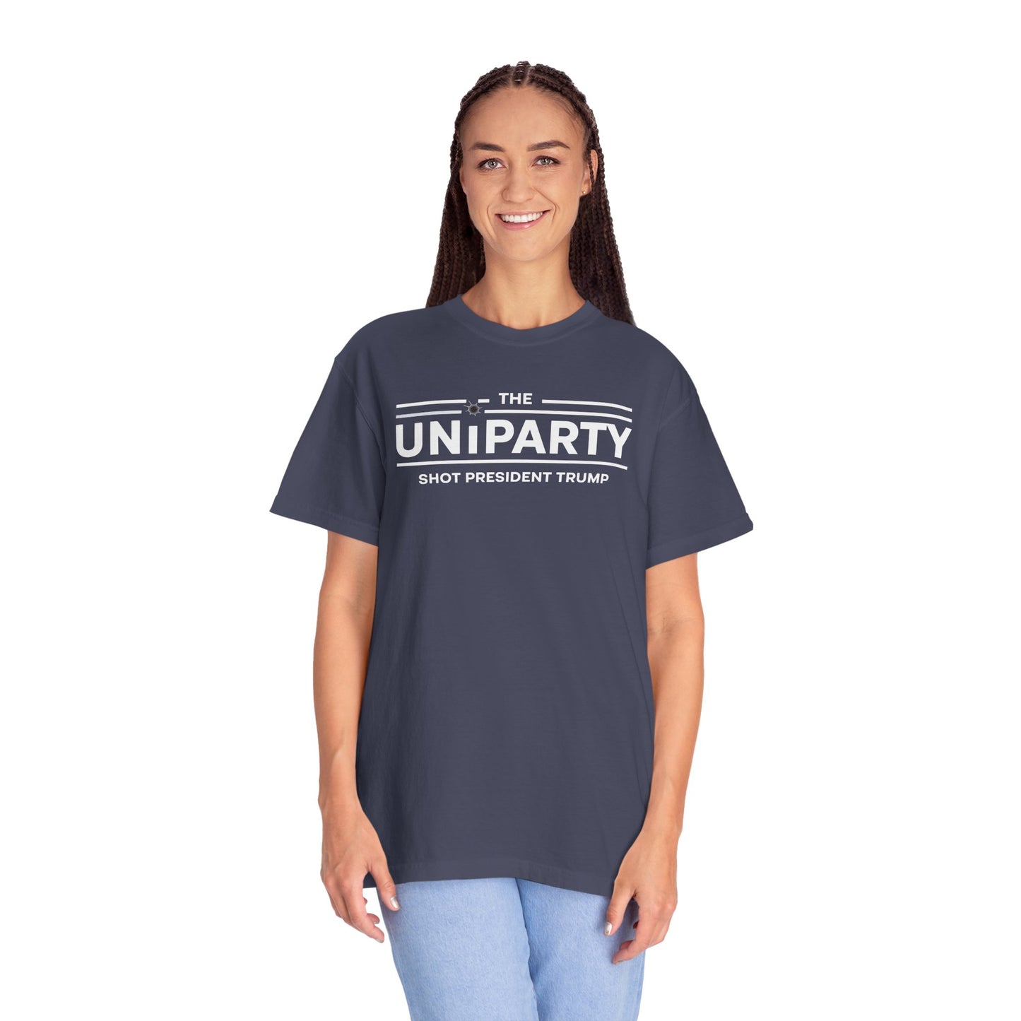 "The Uniparty Shot President Trump" #03, Unisex T-shirt