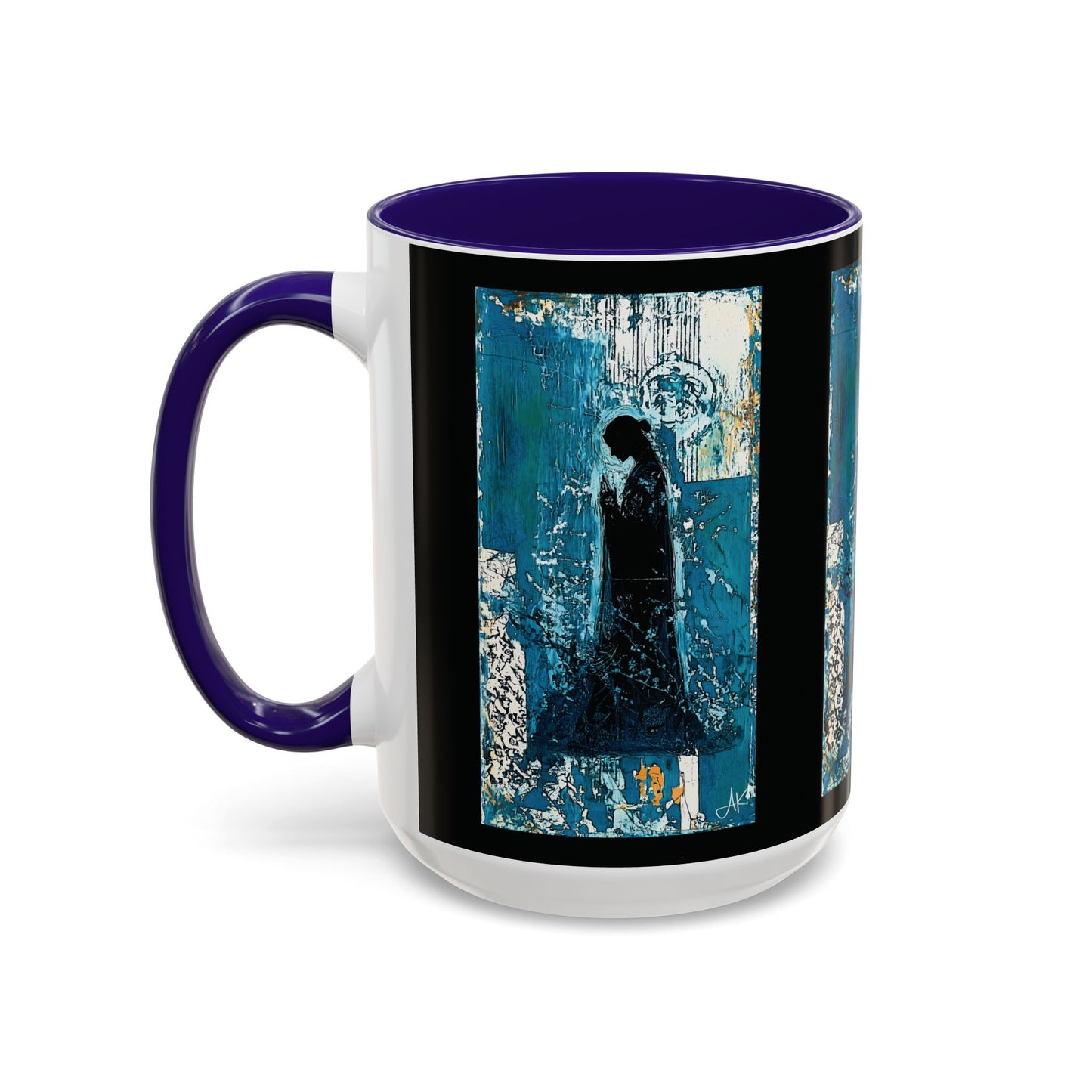 "Behold the Handmaid - Luke 1:38", Colorful Mugs (11oz, 15oz)