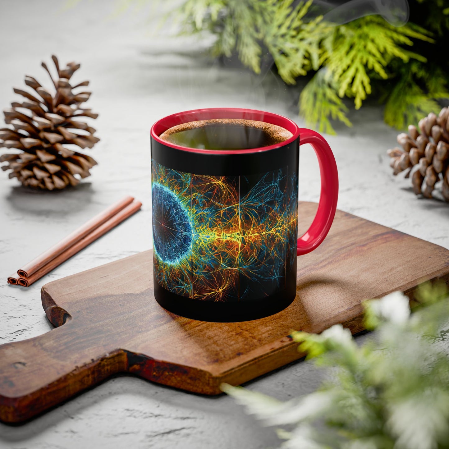 "Let There Be Light", Colorful Mugs (11oz, 15oz)