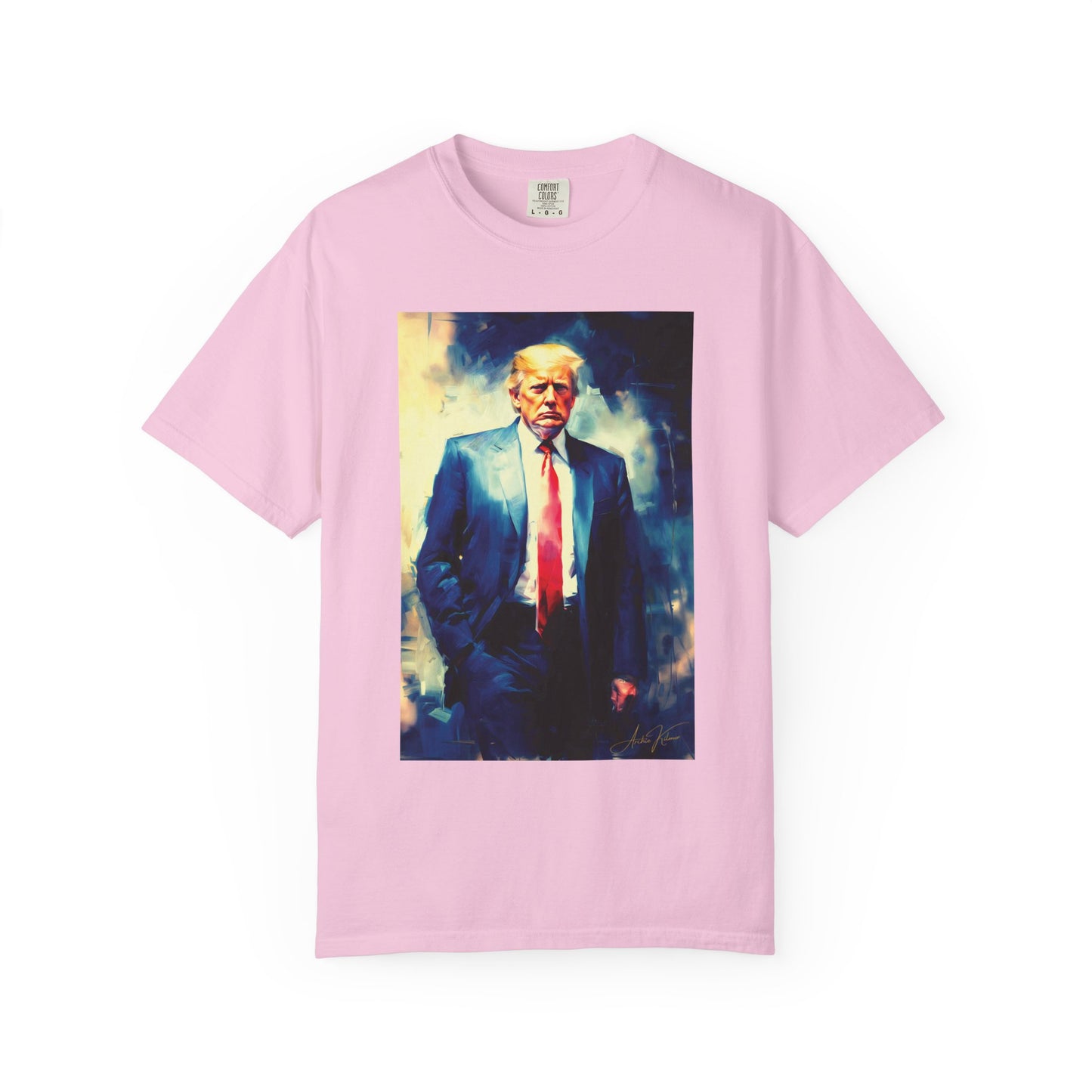 "Trump Portrait No. 6", Unisex T-shirt (Light Colors)