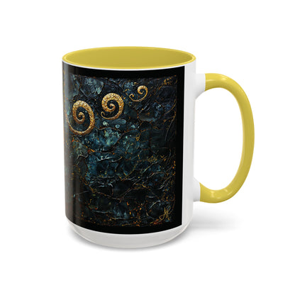 "From Stone to Savior's Light", Colorful Mugs (11oz, 15oz)
