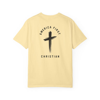 "America First Christian" #05, Unisex T-shirt (Light Colors)