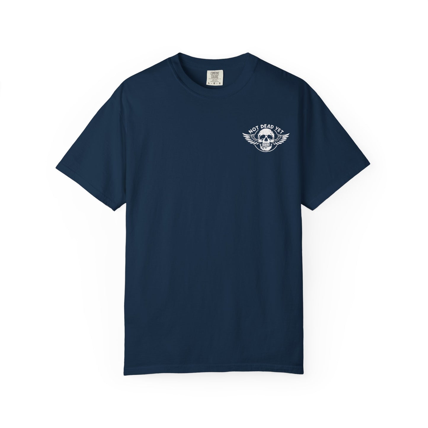 "Not Dead Yet - Winged Skull", Unisex T-shirt