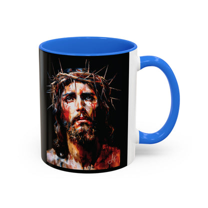 "Crown of Thorns", Colorful Mugs (11oz, 15oz)