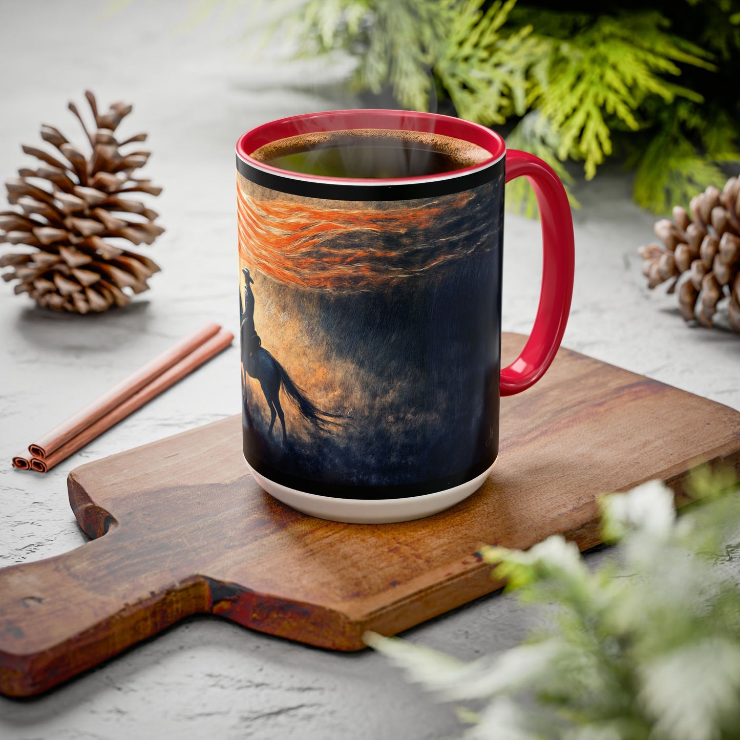 "Liberty under God", Colorful Mugs (11oz, 15oz)