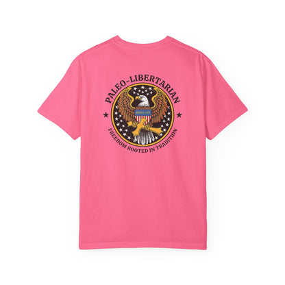 "Paleo-Libertarian" #01, Unisex T-shirt (Light Colors)