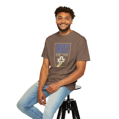 "Trust Divine Timing" #01, Unisex T-shirt