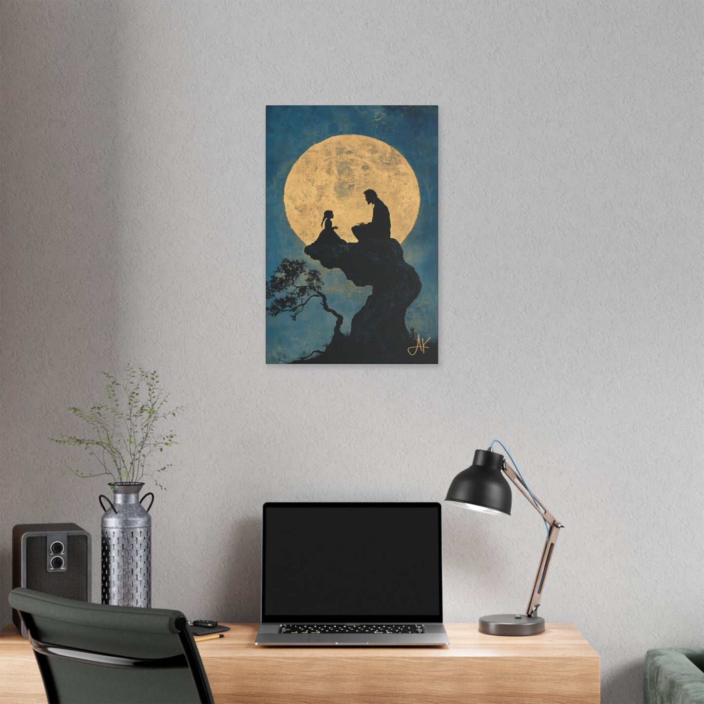 "Honest Answers", Classic Stretched Canvas Fine Art Print