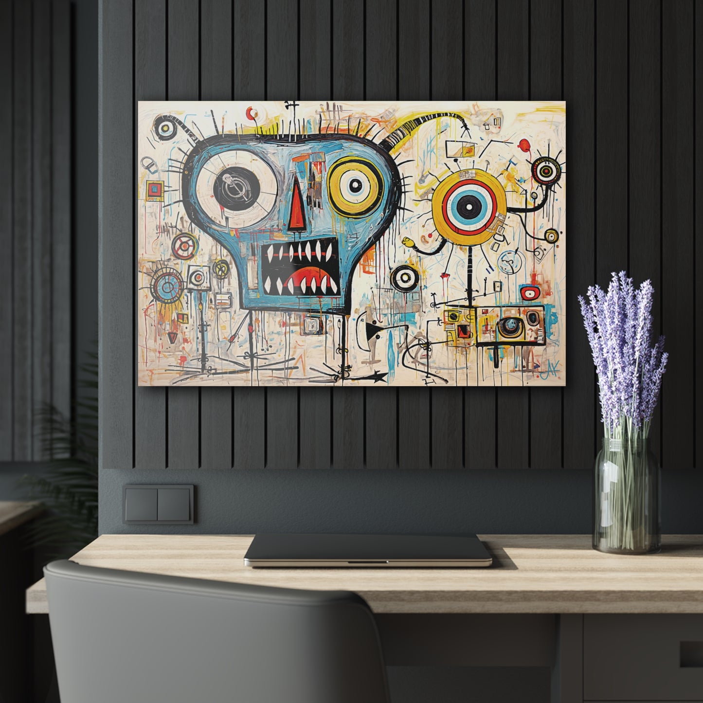 "Tech Overload", Fine Art Acrylic Wall Prints (French Cleat Hanging)