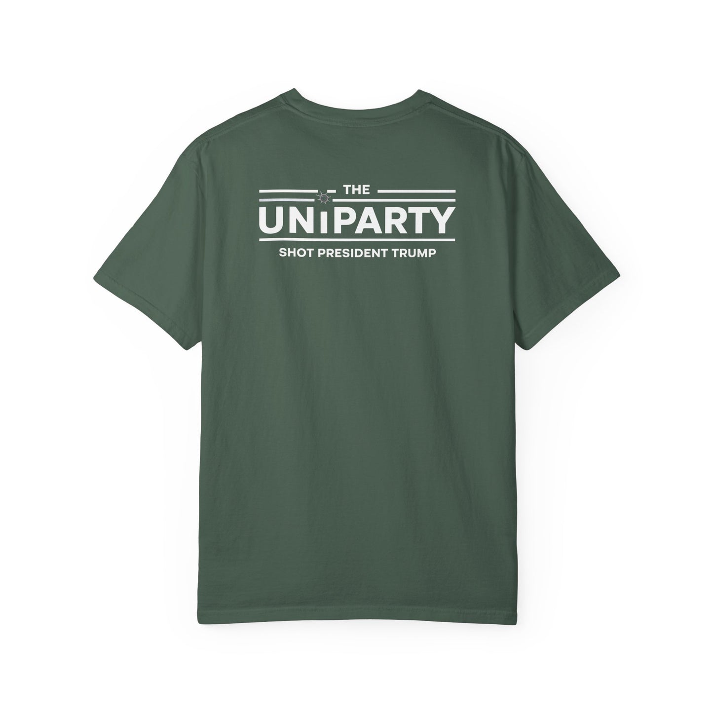 "The Uniparty Shot President Trump" #03, Unisex T-shirt
