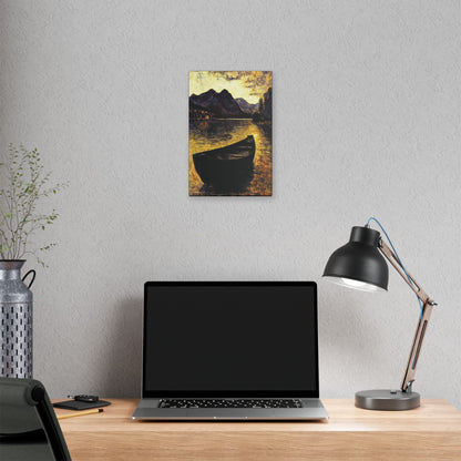 "By Oar and Tide - Ancient Gaelic Highways", Stretched Classic Canvas Fine Art Print