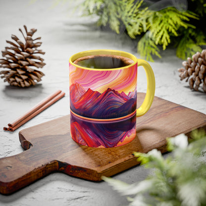 "For In Him All Things Were Created" Colossians 1:16 (NIV), Colorful Mugs (11oz & 15oz)