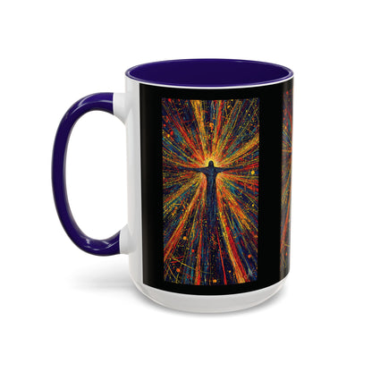 "Born Again in His Radiance - Isaiah 60:1", Colorful Mugs (11oz & 15oz)