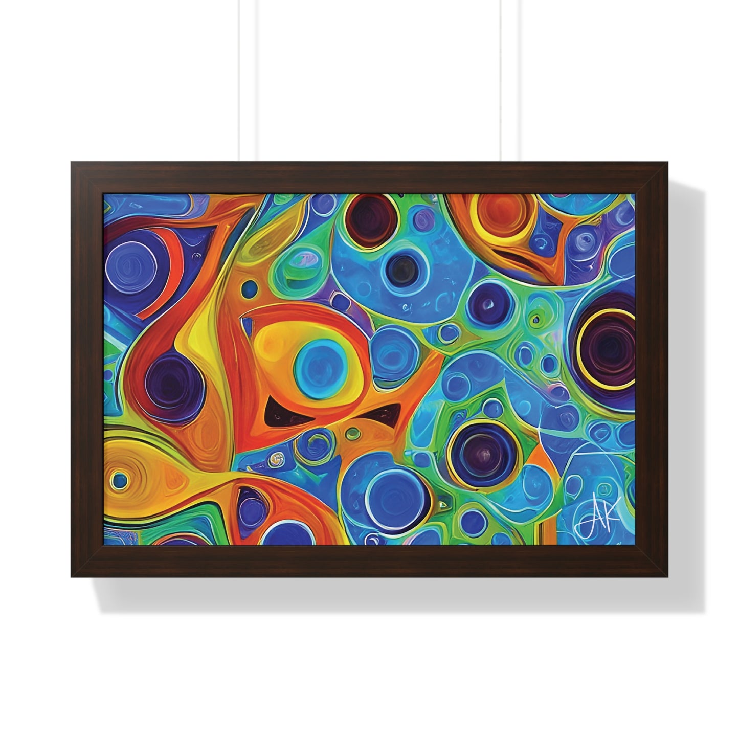 "Primordial Soup", Framed Paper Poster