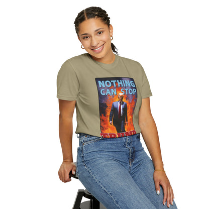 "Nothing Can Stop Trump", Unisex T-shirt (Light Colors)
