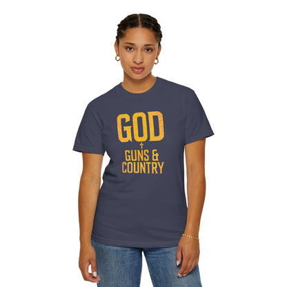 "God Guns & Country" #02, Unisex T-shirt
