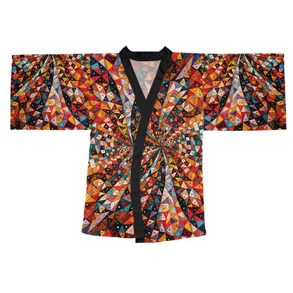 "Birth Memory", Long Sleeve Kimono Robe