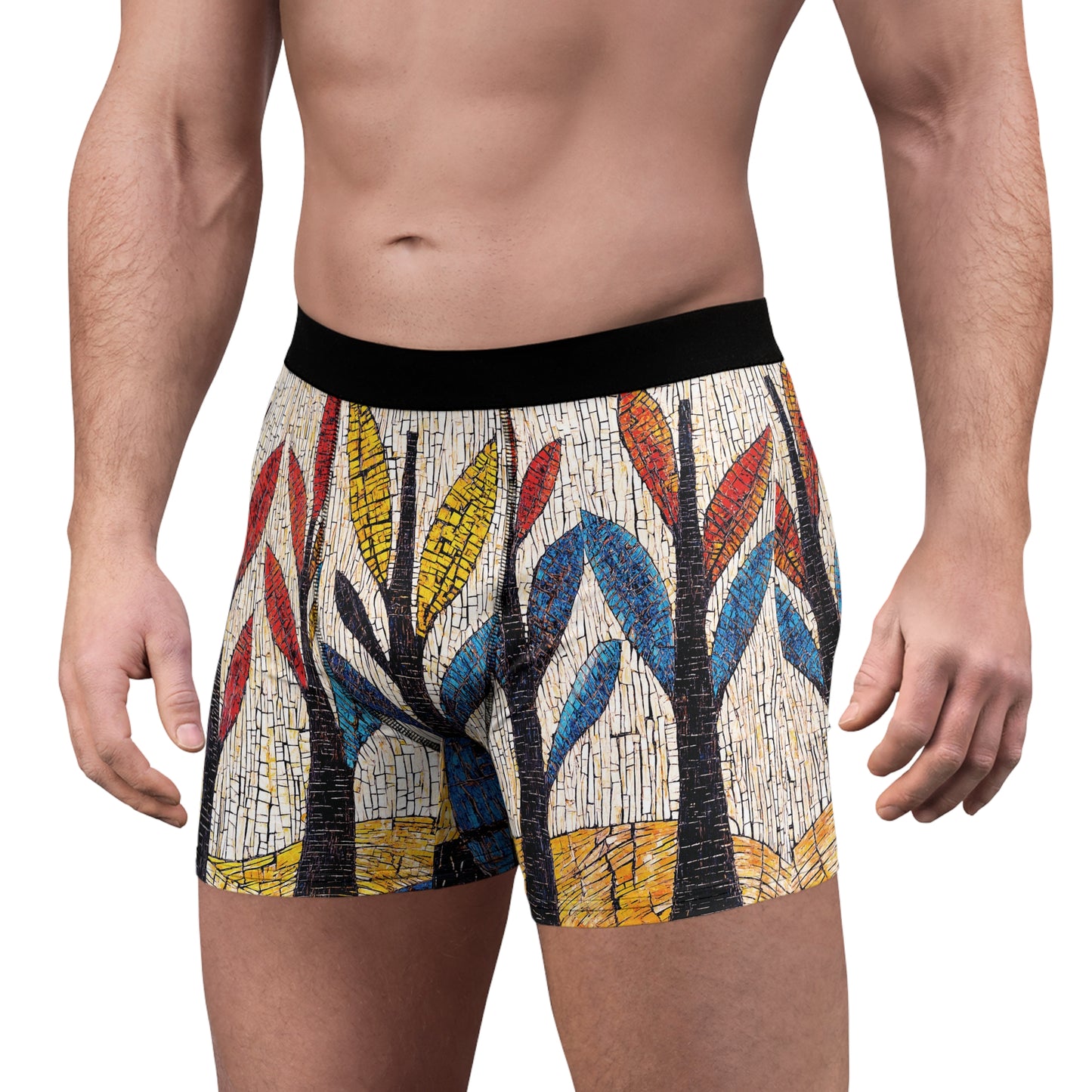 "Tidal Grove", Men's Boxer Briefs