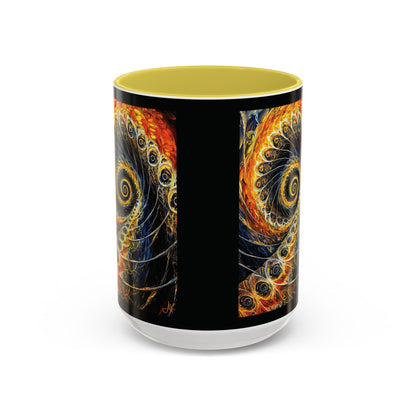 "Beauty of His Design", Colorful Mugs (11oz, 15oz)