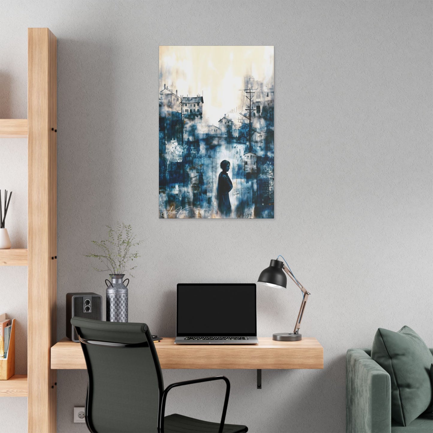 "We Survive", Stretched Canvas Frame Fine Art Print
